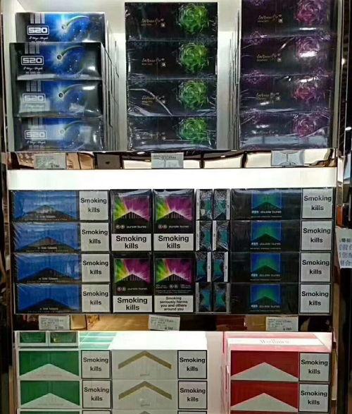 免税店最抢手的烟